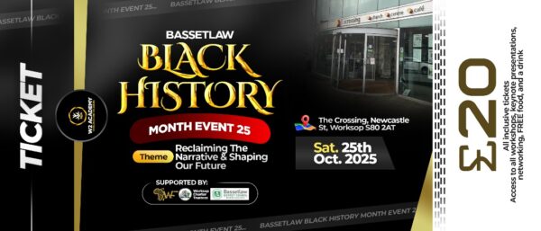 £20 Bassetlaw Black History Month 2025 Ticket
