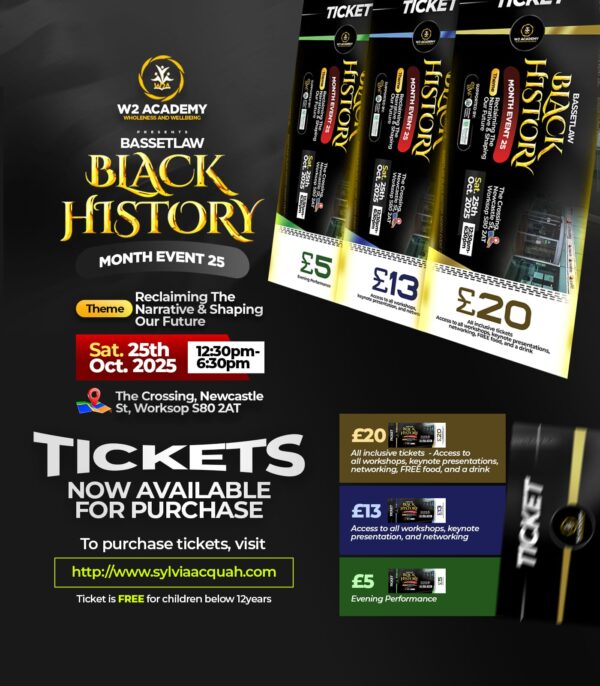 £5 Bassetlaw Black History Month 2025 Ticket - Image 2